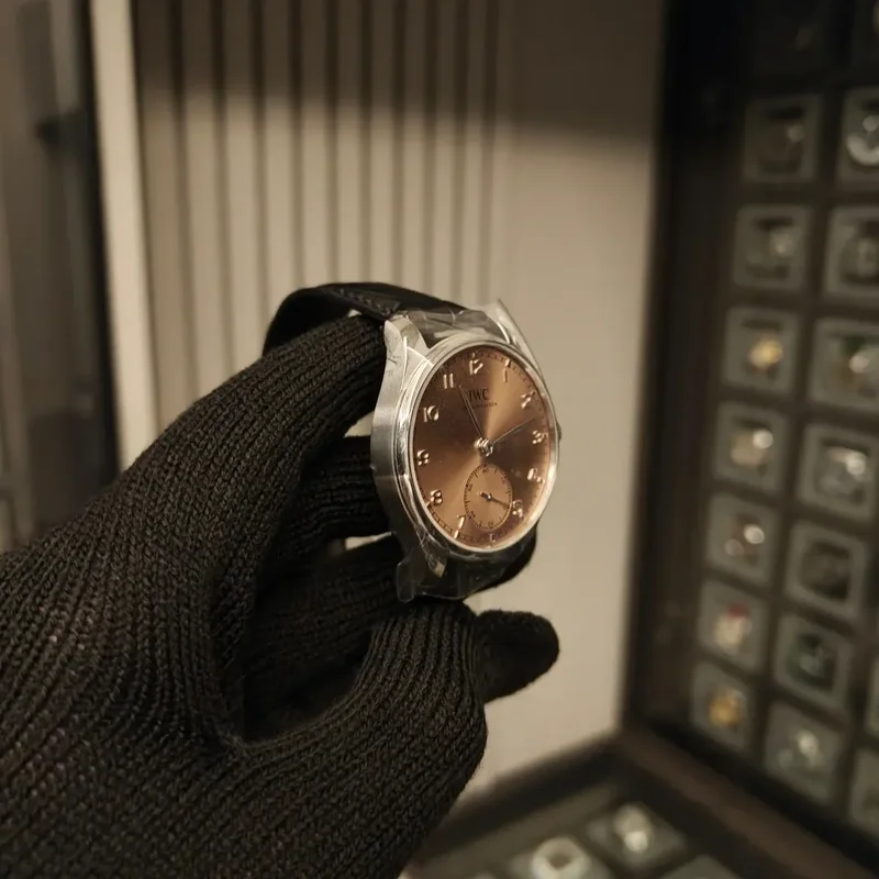 Thumb Portugieser Automatic 40 Stainless Steel / Salmon