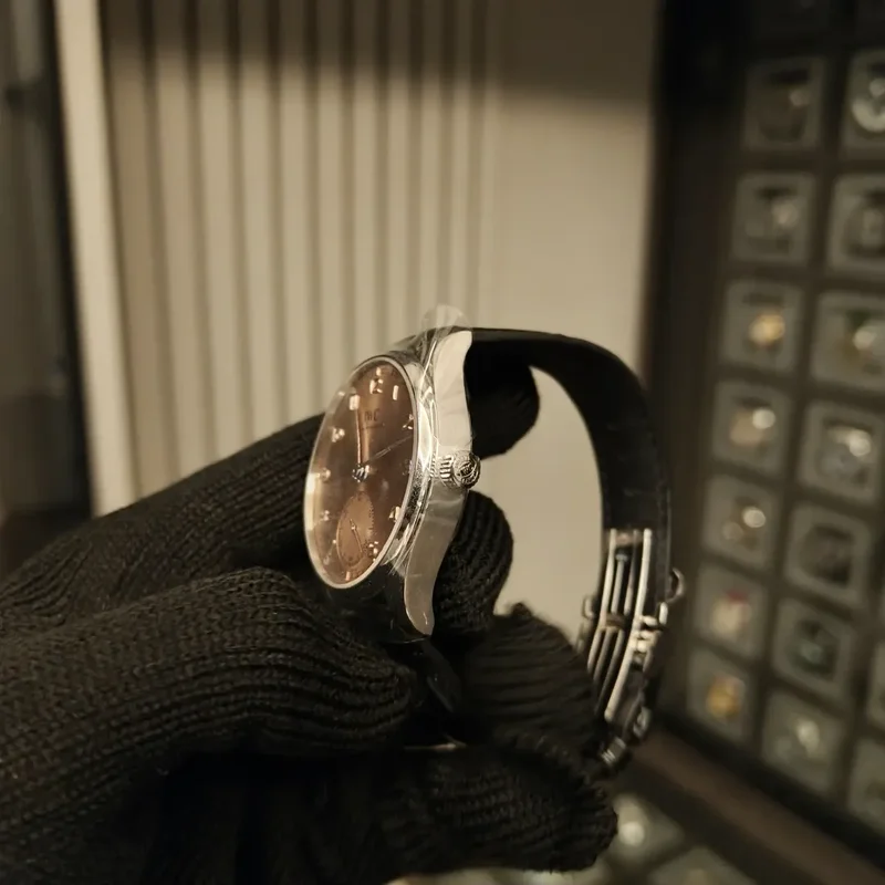 Thumb Portugieser Automatic 40 Stainless Steel / Salmon