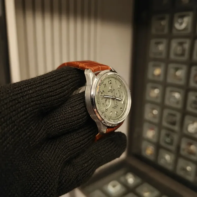 Thumb Premier Heritage B09 Chronograph 40 Stainless Steel / Mint