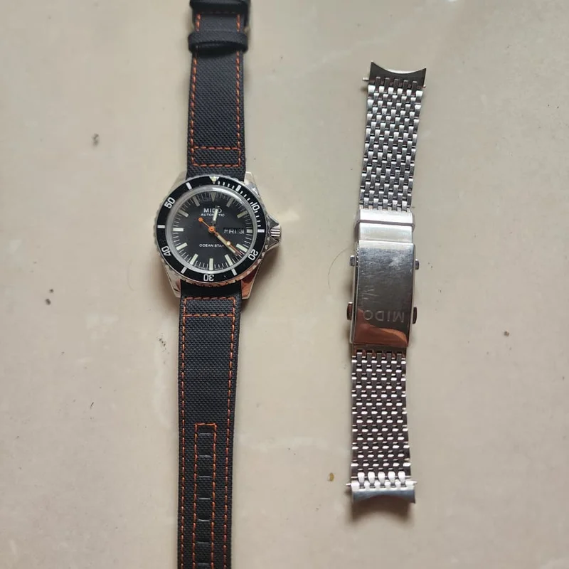 Ocean Star Tribute Stainless Steel / Black