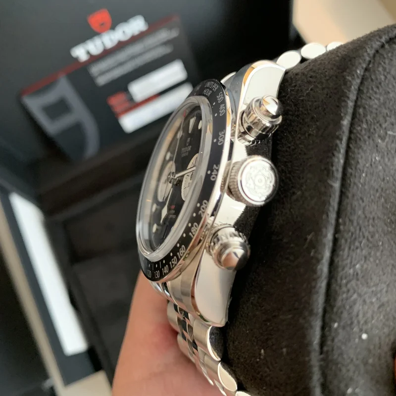 Thumb Heritage Black Bay Chronograph Inverted Panda / Bracelet