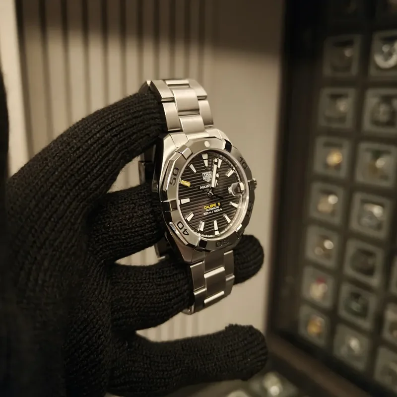 Thumb Aquaracer 300M Calibre 5 Automatic 41 Stainless Steel / Grey / Bracelet