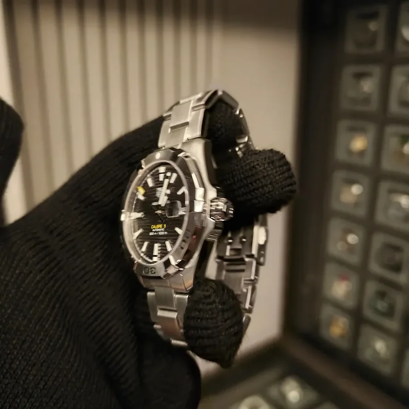 Thumb Aquaracer 300M Calibre 5 Automatic 41 Stainless Steel / Grey / Bracelet