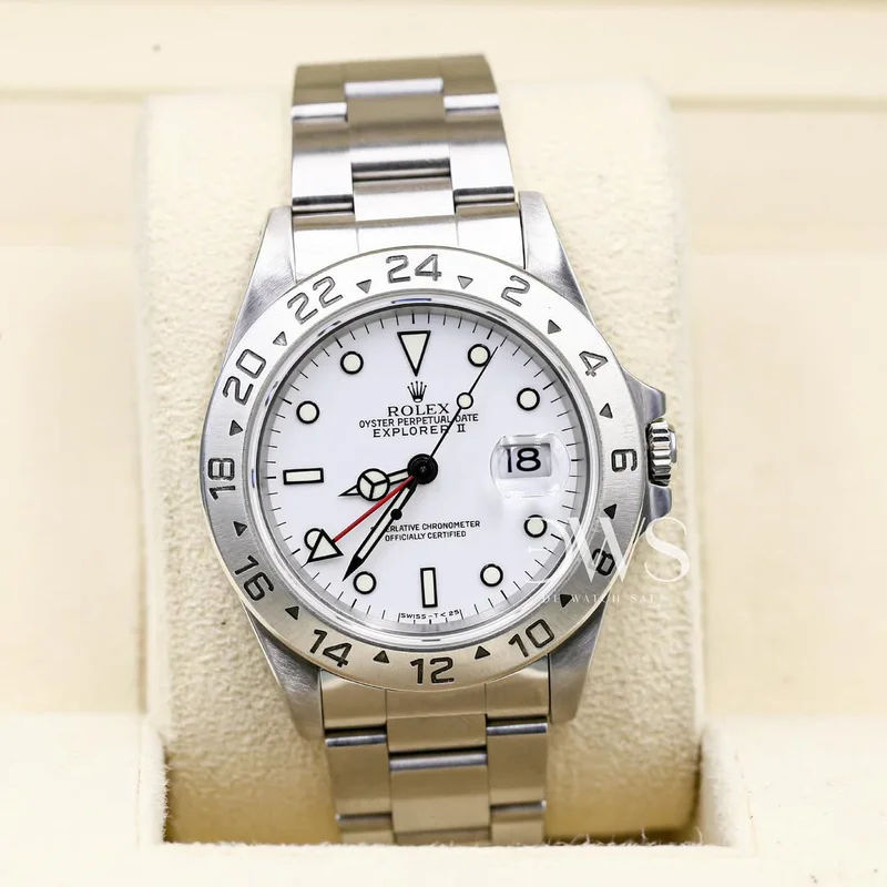 Explorer II White Tritium