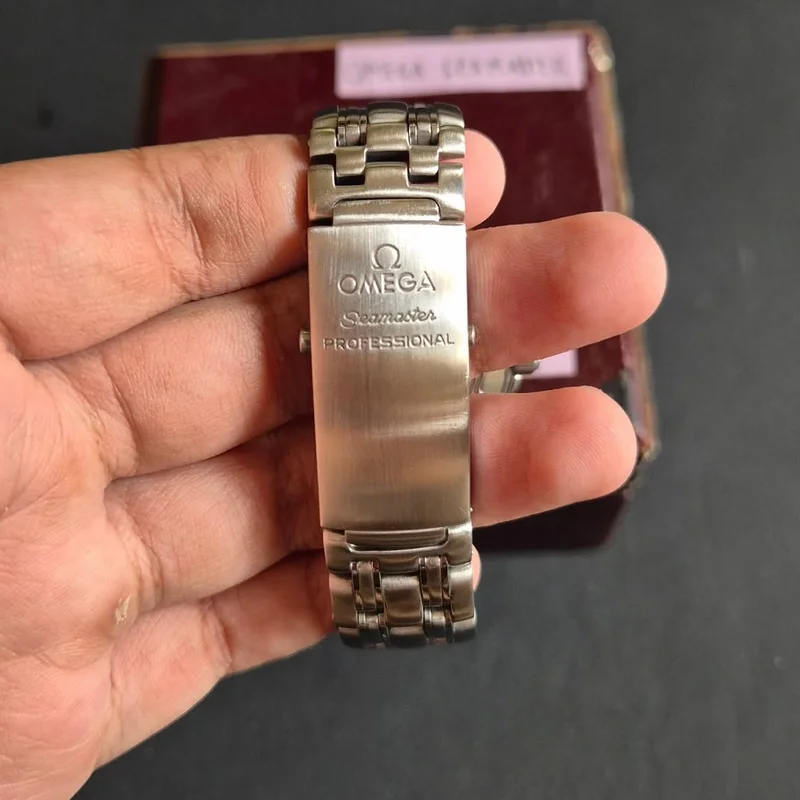 Thumb Seamaster Diver 300M Quartz 36.25 Stainless Steel / Blue / Bracelet