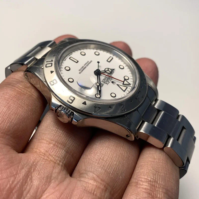 Thumb Explorer II White Tritium