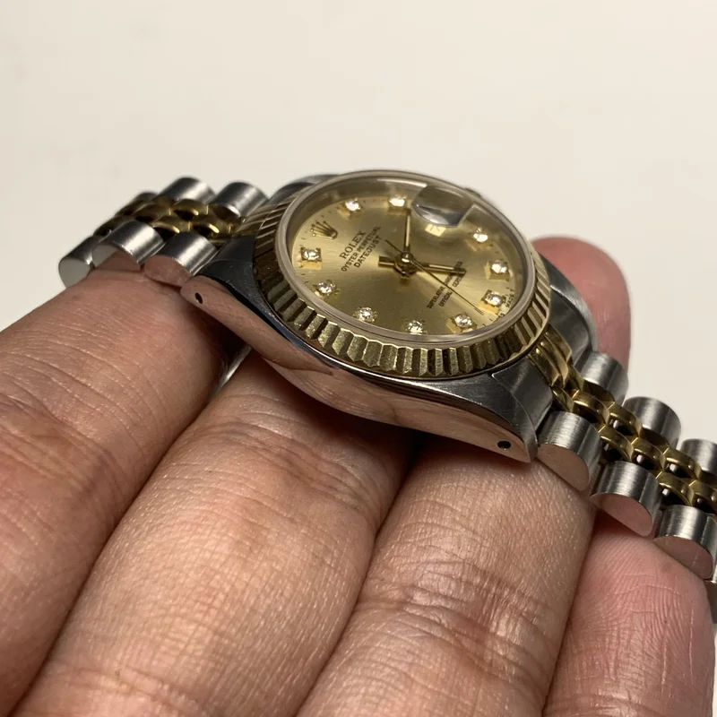 Thumb Lady-Datejust 26 Two Tone Yellow Gold / Jubilee / Champagne / Diamond