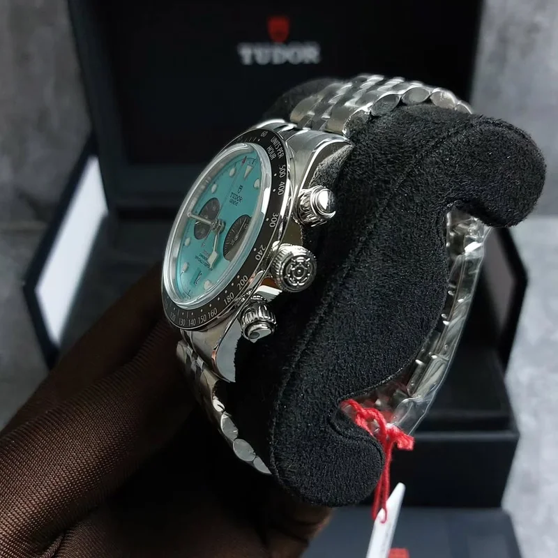 Thumb Heritage Black Bay Chronograph / Stainless Steel / Turquoise