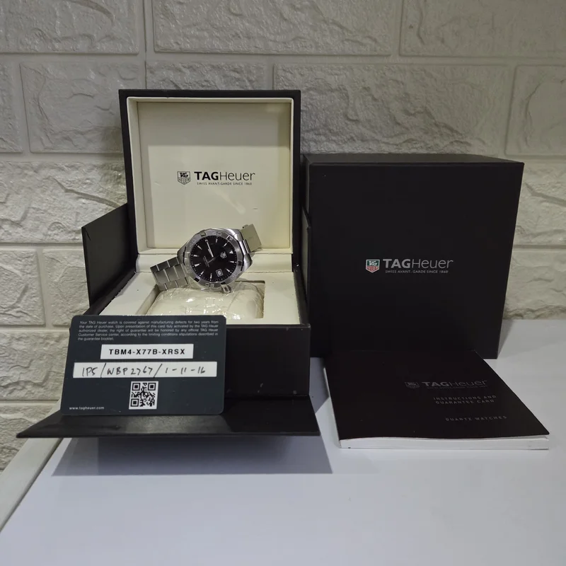 Thumb Aquaracer 300M Quartz 40.5 Stainless Steel / Black / Bracelet