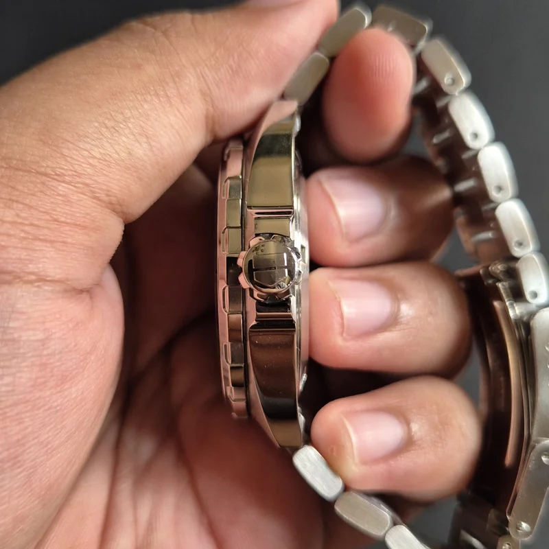 Thumb Formula 1 Calibre 5 41 Stainless Steel / Black / Bracelet