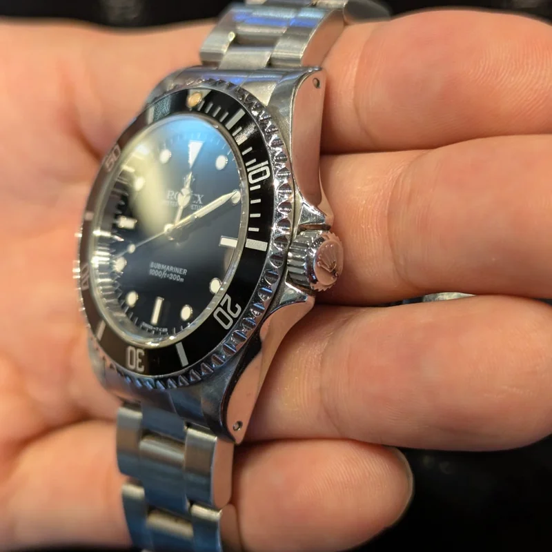 Thumb Submariner No-Date / Stainless Steel / Black