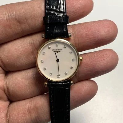 La Grande Classique Quartz 24 Pink Leather MOP