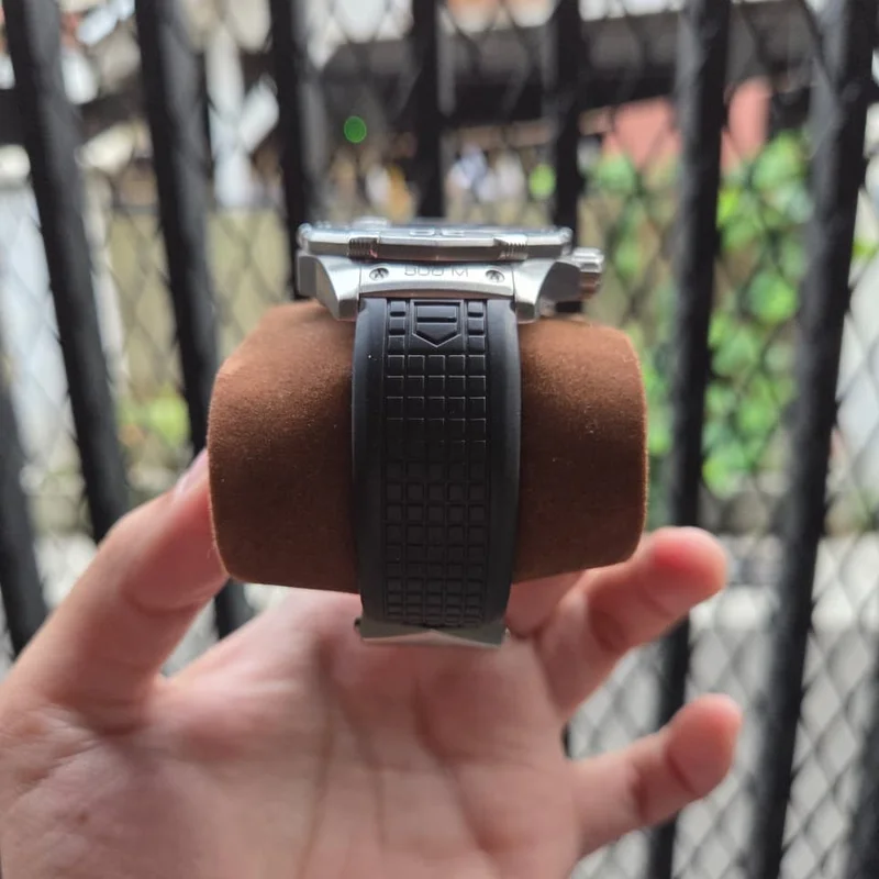 Thumb Aquaracer 500M Calibre 5 43 Stainless Steel / Black / Rubber