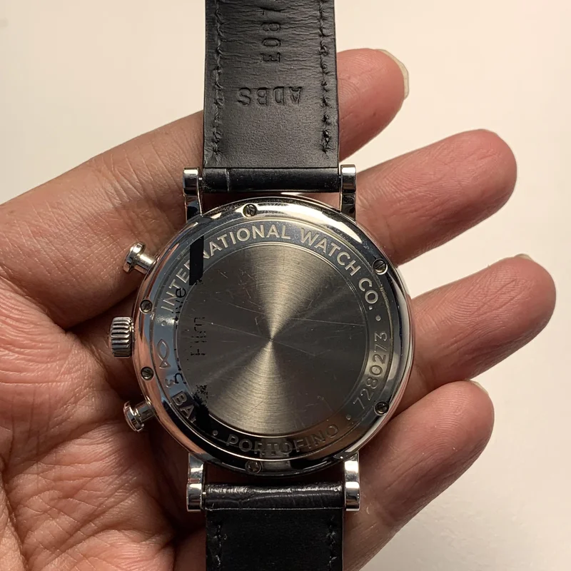 Thumb Portofino Chronograph Stainless Steel / Blue