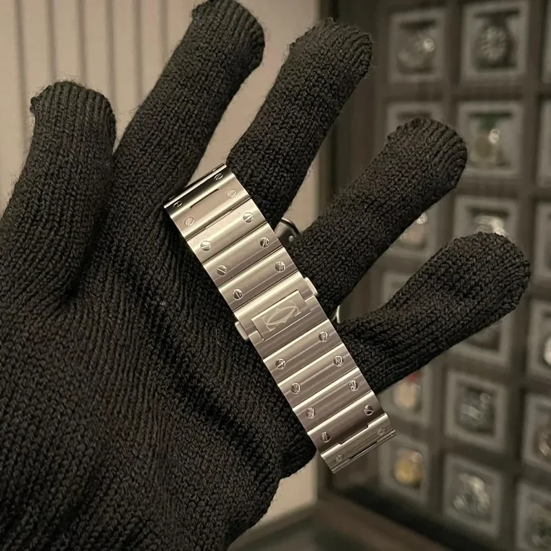 Thumb Cartier de Santos Large Grey Automatic