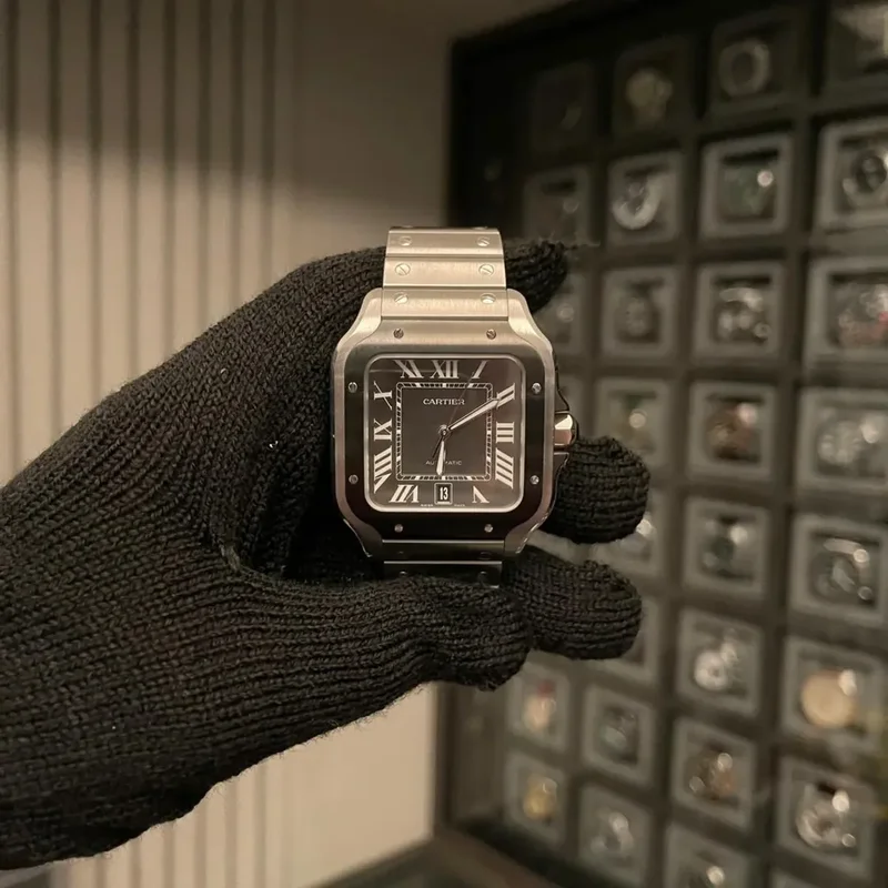 Cartier de Santos Large Grey Automatic