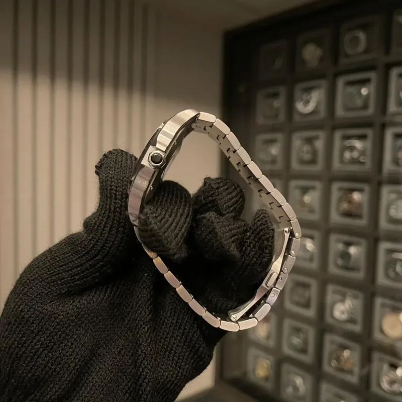 Thumb Cartier de Santos Large Grey Automatic