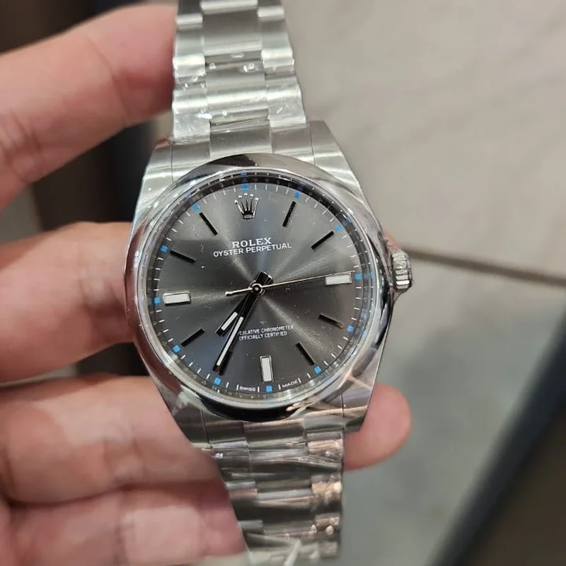 Oyster Perpetual 39 Dark Rhodium