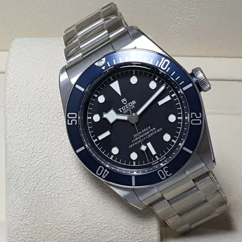 Heritage Black Bay Blue Manufacture / Bracelet