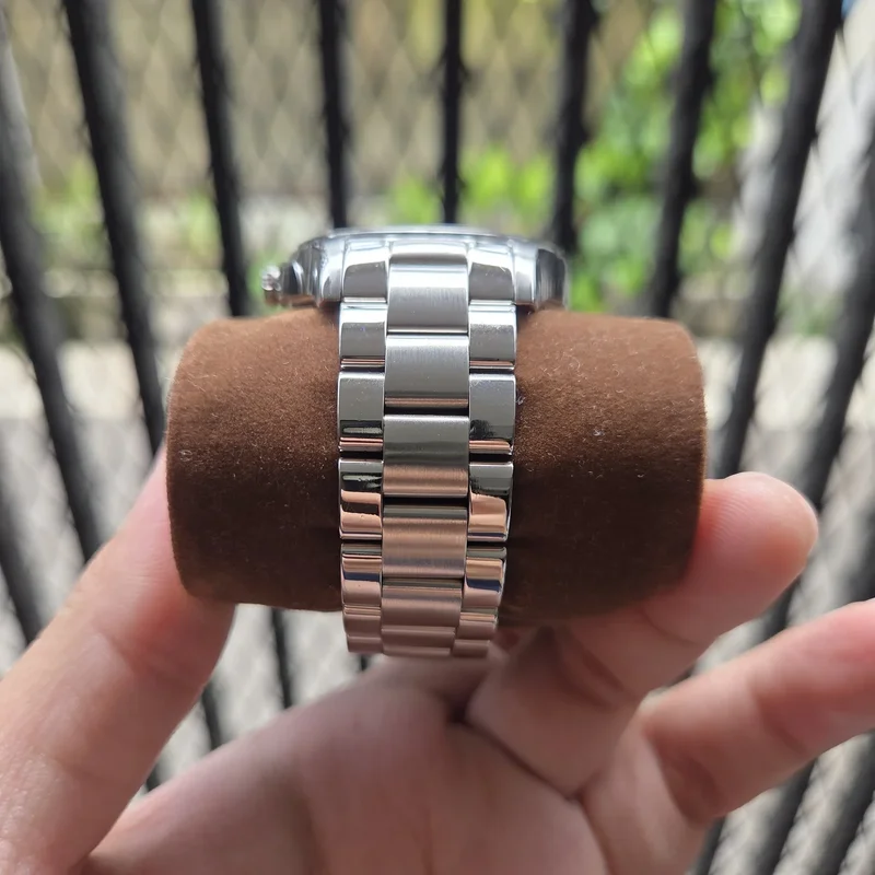 Thumb Jazzmaster Day Date 40mm Black Dial Bracelet