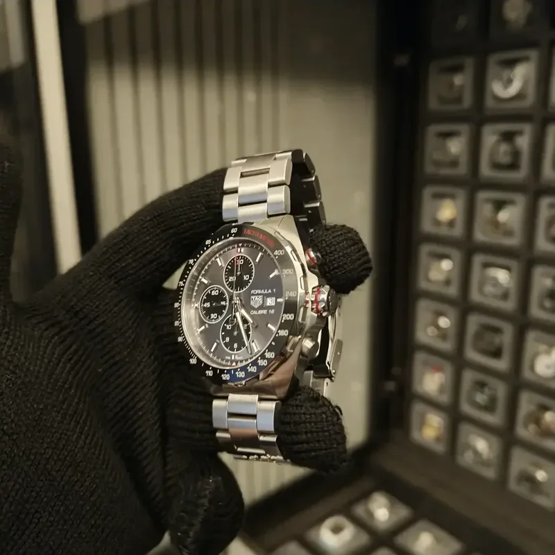 Thumb Formula 1 Calibre 16 44 Stainless Steel / Grey / Bracelet