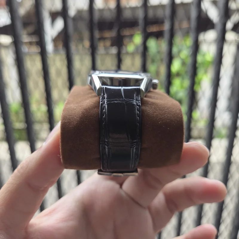 Thumb Carrera Calibre 7 Twin Time Stainless Steel / Black / Strap