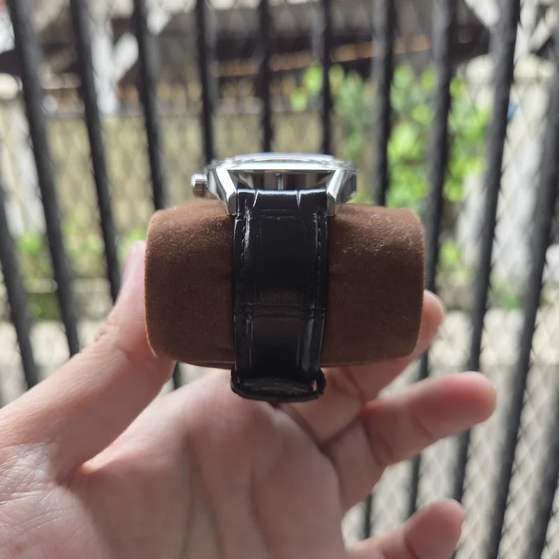 Thumb Carrera Calibre 7 Twin Time Stainless Steel / Black / Strap