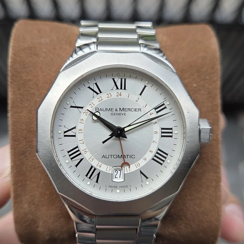 Riviera GMT Automatic / Stainless Steel / Silver