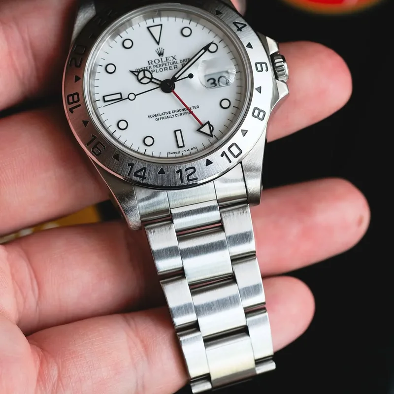 Thumb Explorer II White Tritium