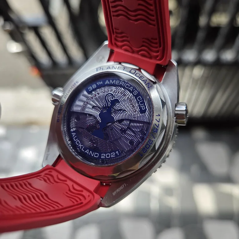 Thumb Seamaster Planet Ocean 600M Co-Axial 43.5 Master Chronometer Stainless Steel / White / America's Cup