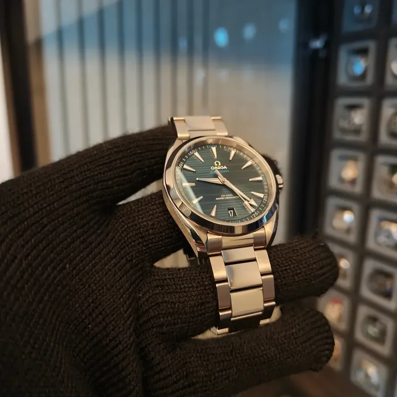 Thumb Seamaster Aqua Terra 150M Master Chronometer 41 Stainless Steel / Blue / Bracelet