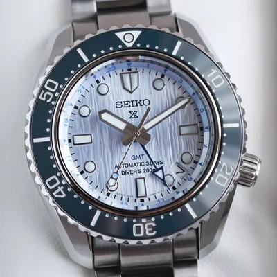 Prospex SPB385J1 Baby Marinemaster GMT Save the Ocean / Stainless Steel / Limited Edition