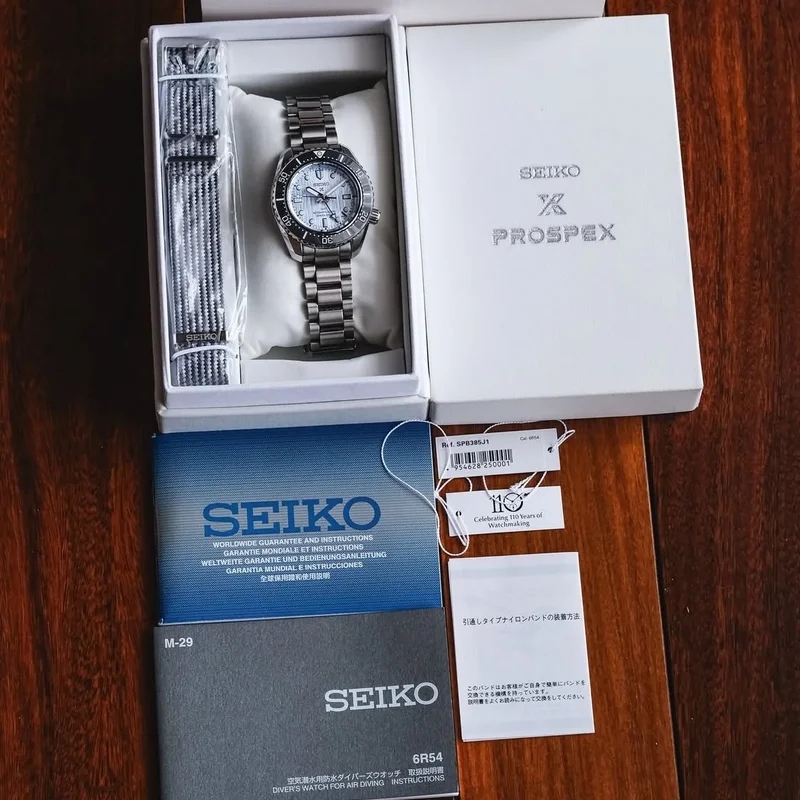 Thumb Prospex SPB385J1 Baby Marinemaster GMT Save the Ocean / Stainless Steel / Limited Edition