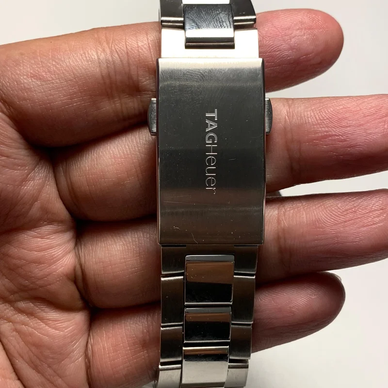 Thumb Aquaracer 500M Calibre 16 44 Stainless Steel / Black / Bracelet