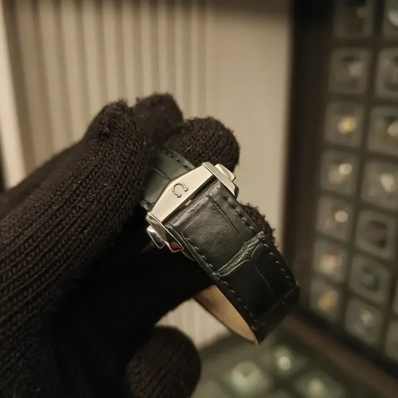 Thumb Seamaster Aqua Terra 150M Master Chronometer 41 Stainless Steel / Green / Alligator