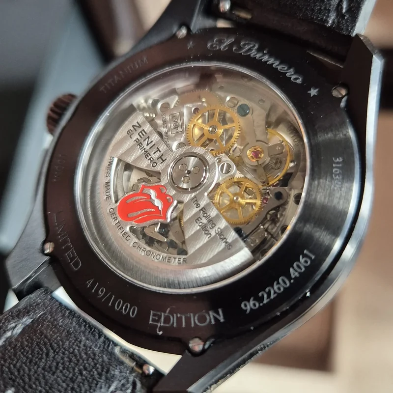 Thumb El Primero Chronomaster 1969 Tribute to the Rolling Stones