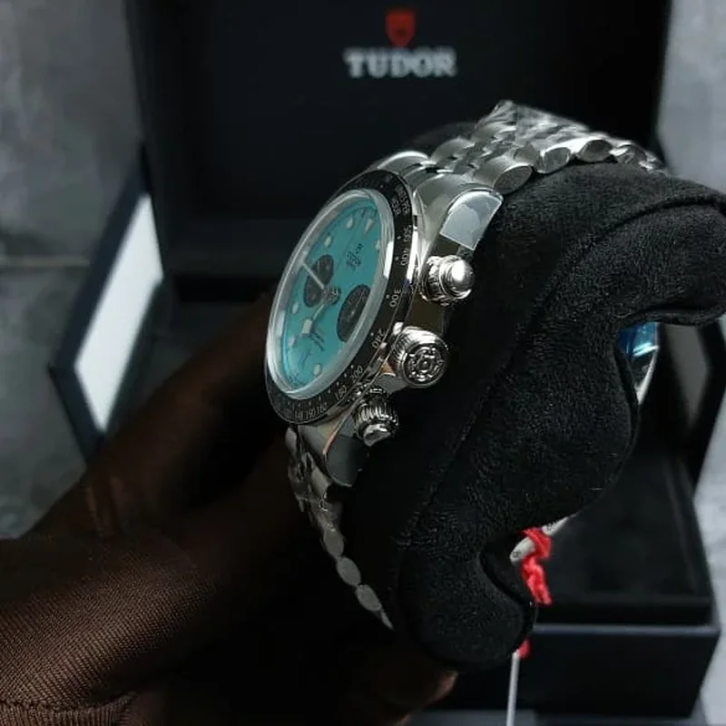 Thumb Heritage Black Bay Chronograph / Stainless Steel / Turquoise