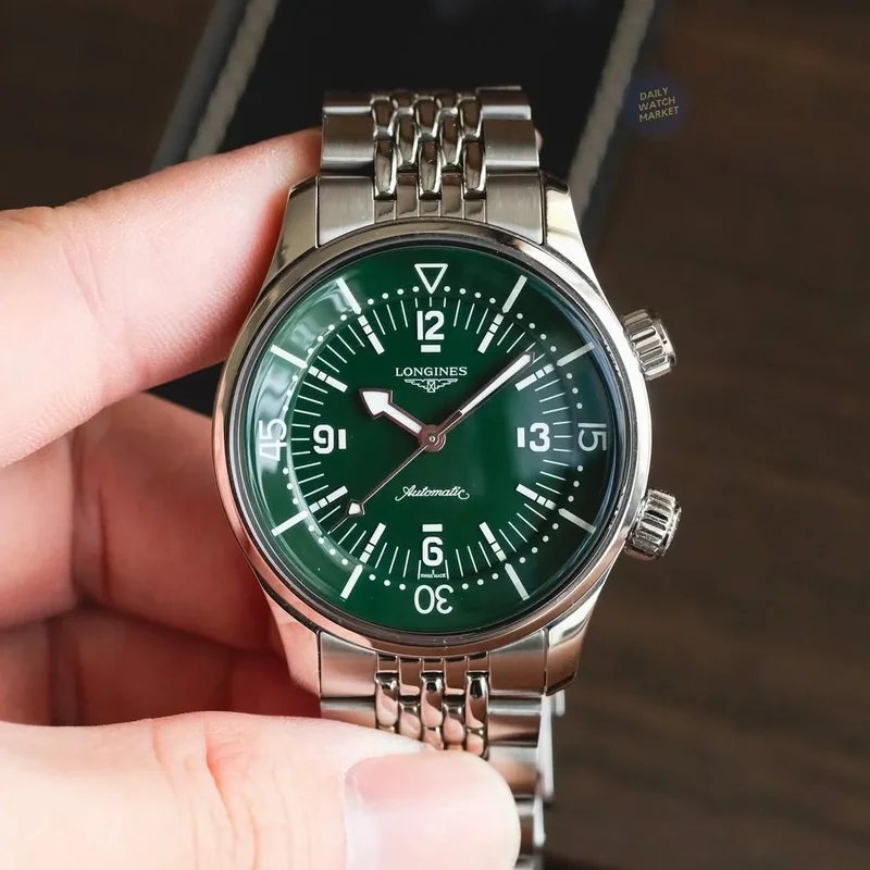 Legend Diver Stainless Steel / Green