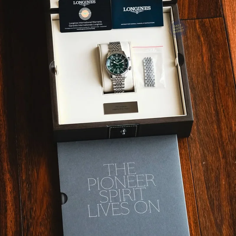 Thumb Legend Diver Stainless Steel / Green