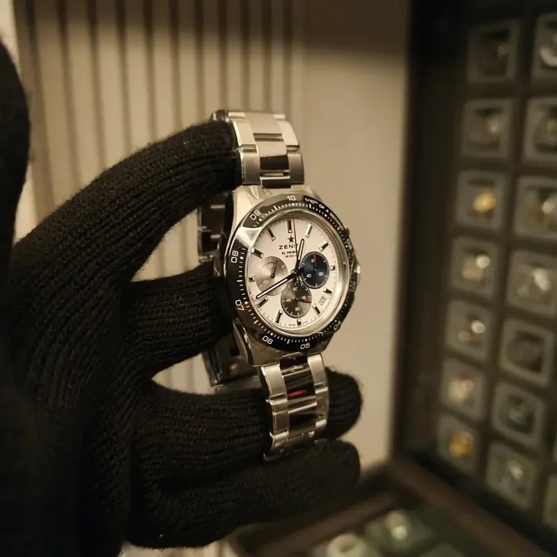 Thumb Chronomaster Sport Stainless Steel / Silver / Bracelet