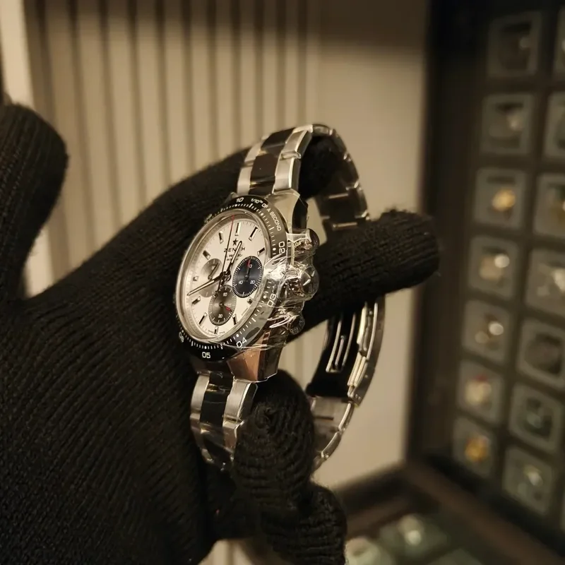 Thumb Chronomaster Sport Stainless Steel / Silver / Bracelet