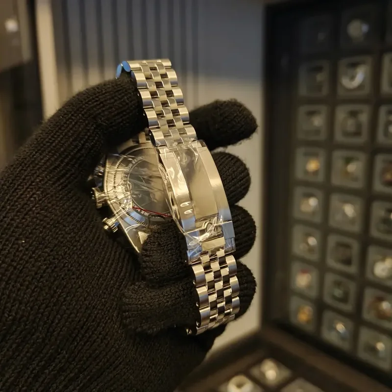 Thumb Heritage Black Bay Chrono Blue / Bracelet