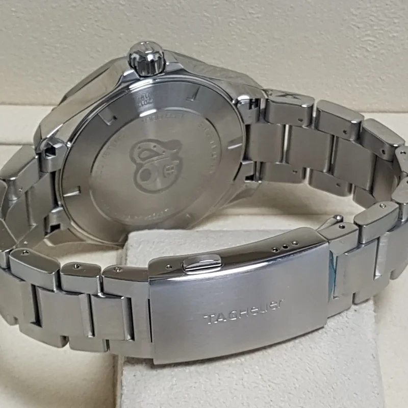 Thumb Aquracer 300M Calibre 5 43 Stainless Steel / Blue / Bracelet