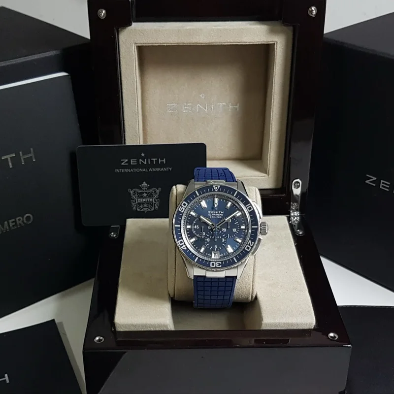 Thumb El Primero Stratos Flyback Blue