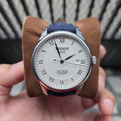 Le Locle Automatic 39.3 Stainless Steel / Silver / Strap