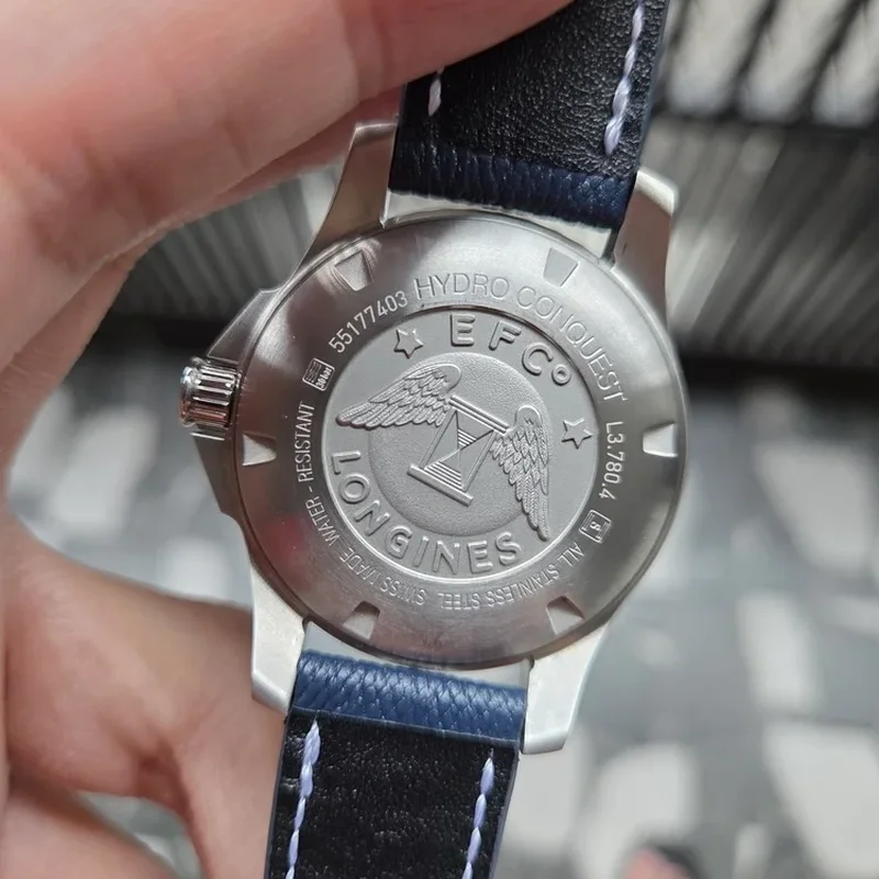 Thumb HydroConquest 39 Automatic Stainless Steel / Blue / Bracelet