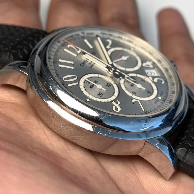 Thumb Mille Miglia Chronograph Silver / Rubber