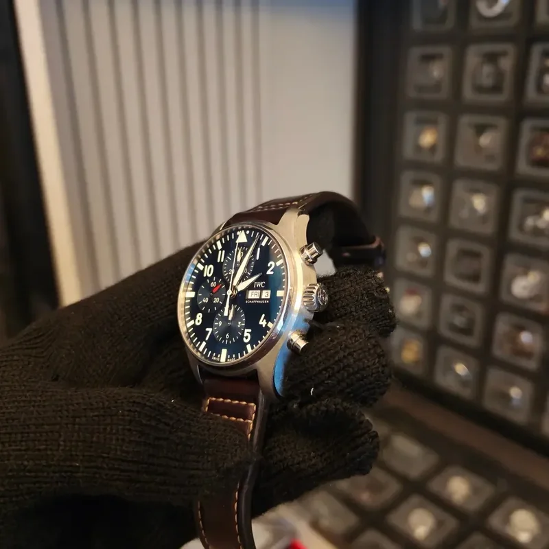 Thumb Pilot's Watch Chronograph Stainless Steel / Le Petit Prince