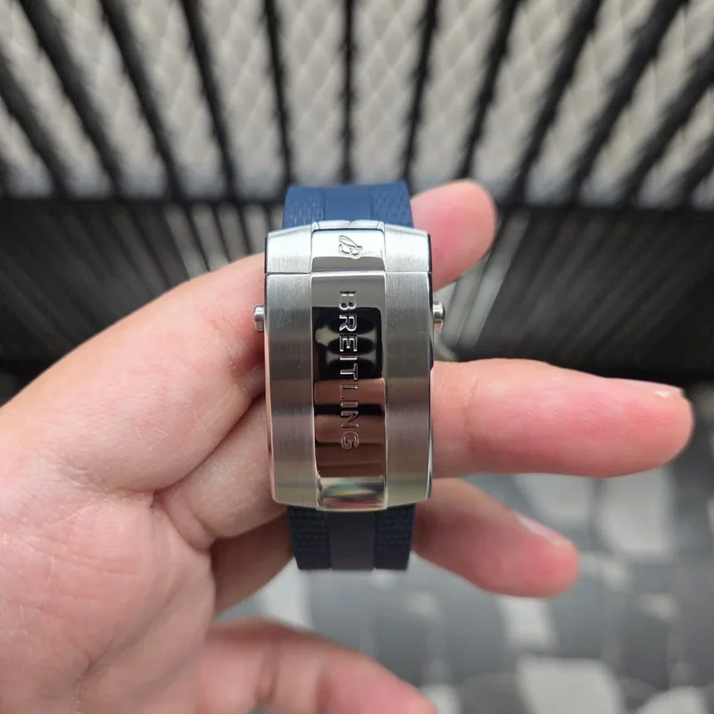 Thumb SuperOcean Automatic 42 Stainless Steel / Blue / Rubber