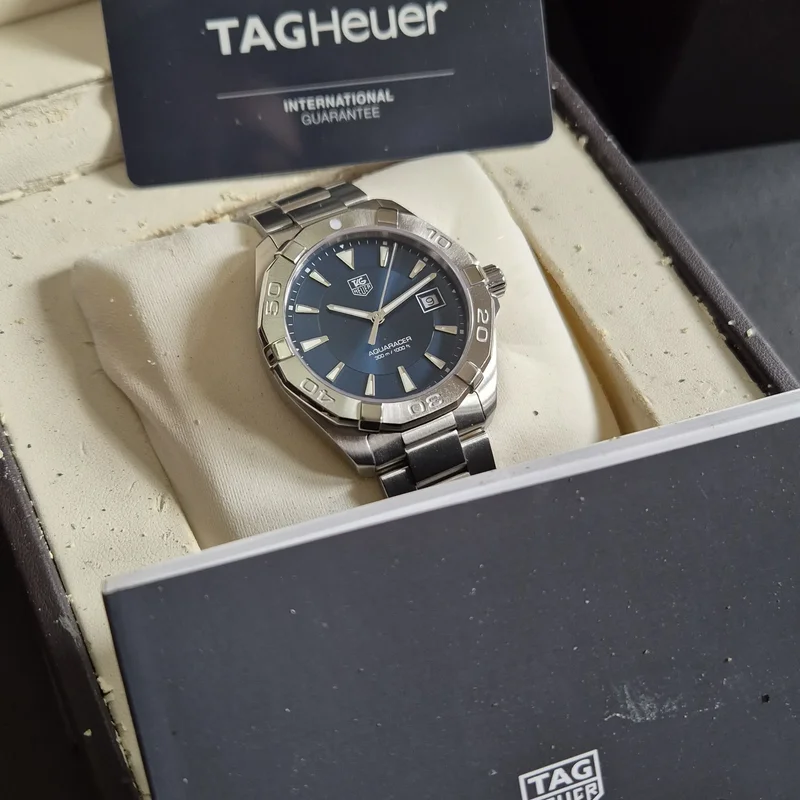 Thumb Aquaracer 300M Quartz 40.5 Stainless Steel / Blue / Bracelet